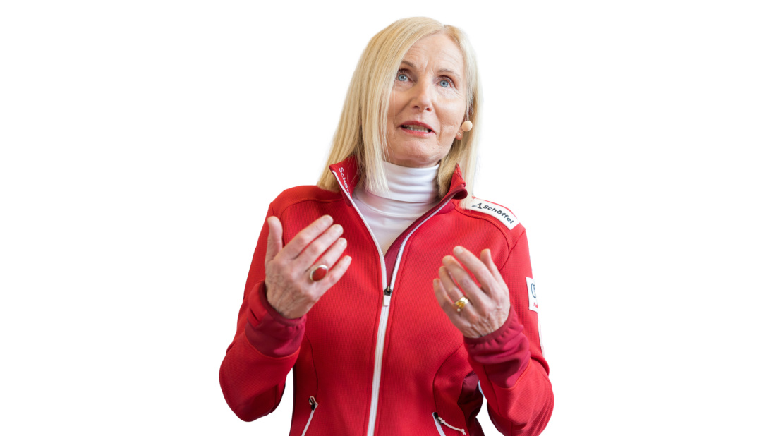 Roswitha Stadlober sieht im Wintersport einen wesentlichen Wirtschaftsfaktor.