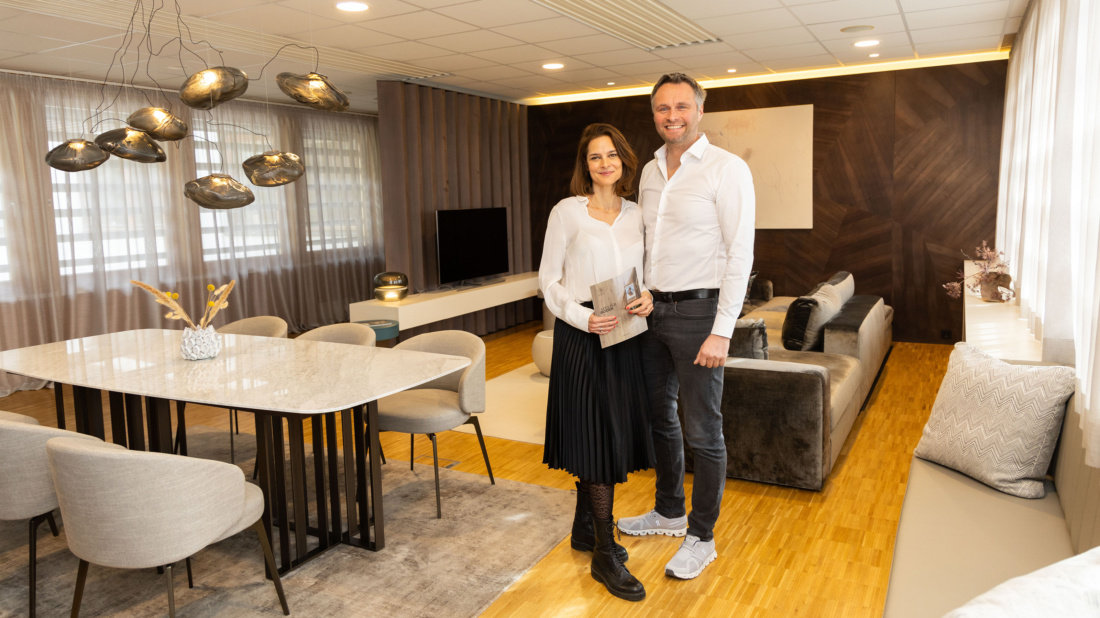 Sara Wiegele und Michael Schellander.