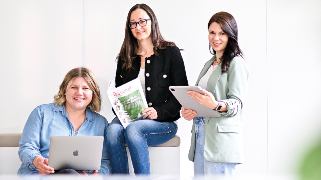 Christina Scherzer, Ines Tebenszky und Corina Thalhammer.