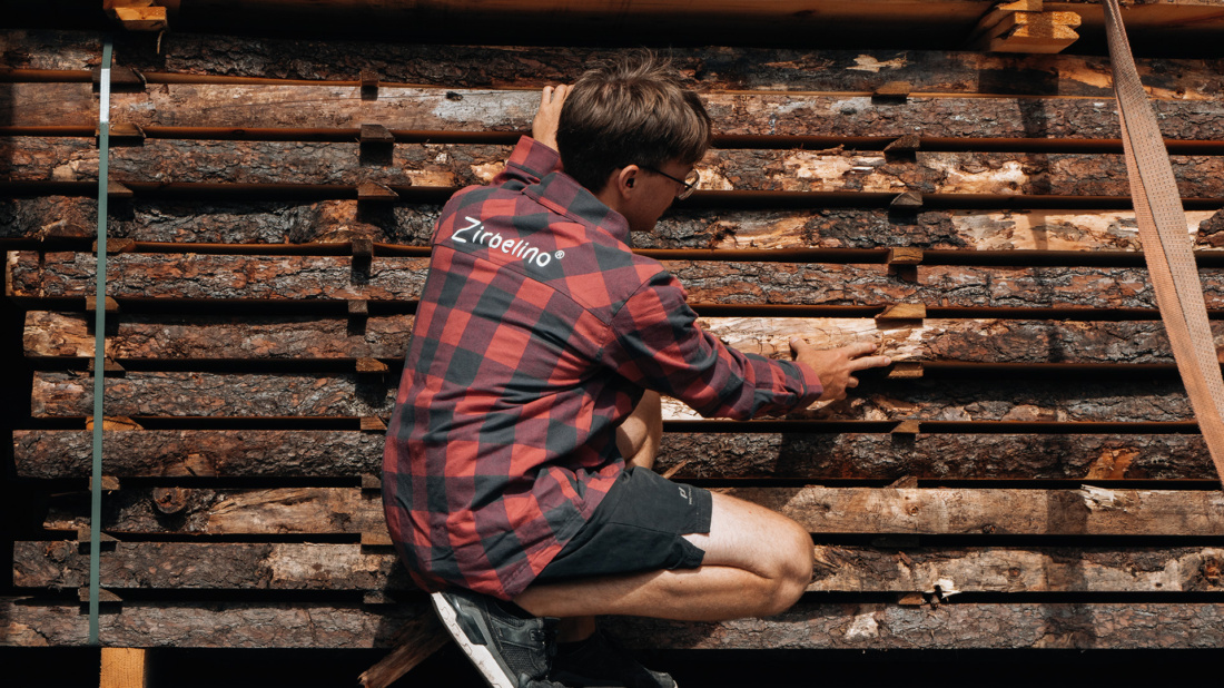 Zirbelino-Holz-Bretter