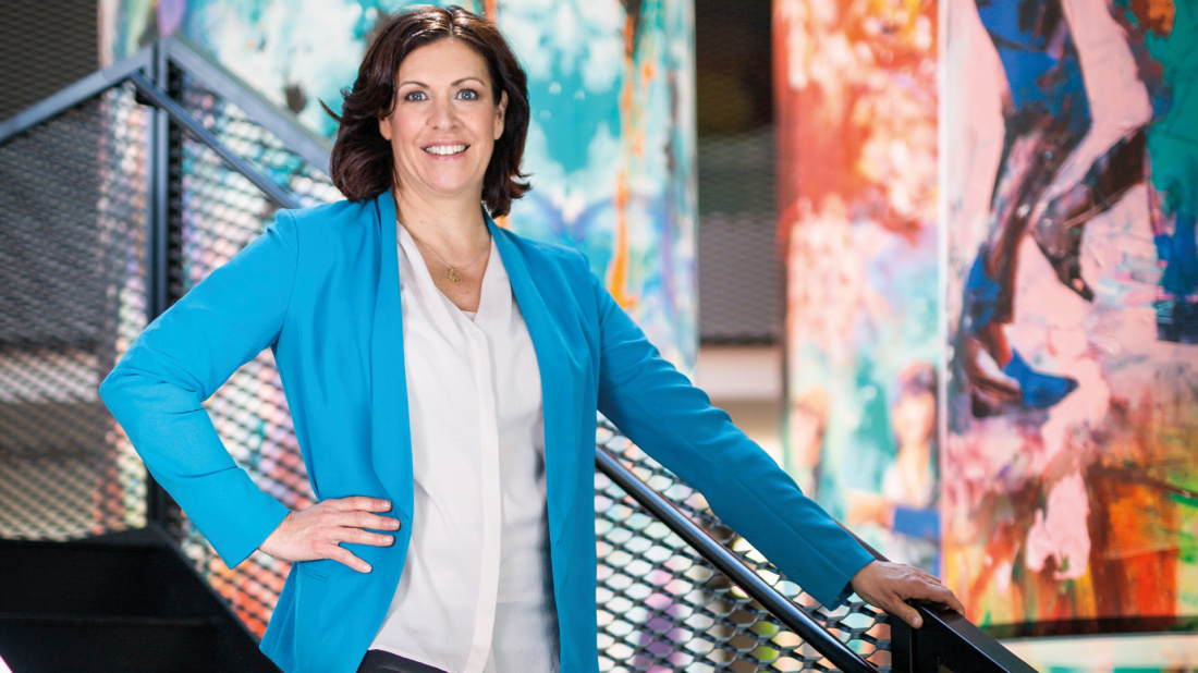 Katharina Schneider ist Mediashop-Gründerin, Buchautorin und als Investorin bekannt aus der TV-Sendung „2 Minuten, 2 Millionen“.