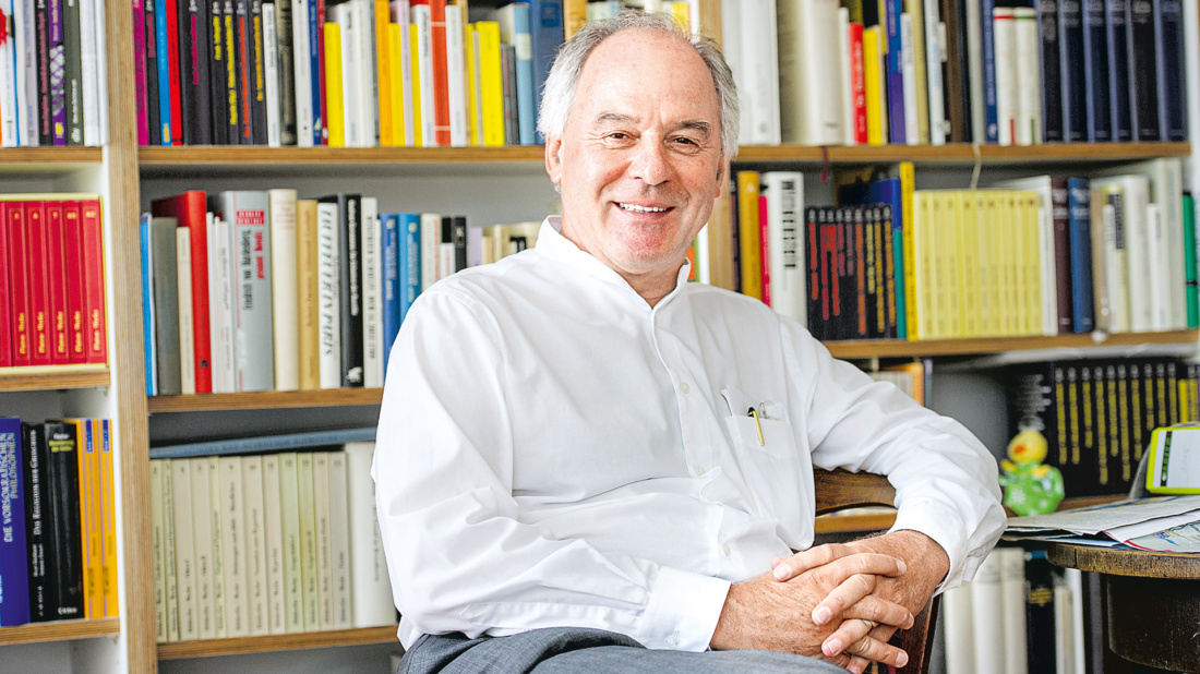 Philosoph Wilhelm Schmid weiß: „Wenn für das Lebensnotwendige gesorgt ist, kommt das Glück ins Spiel.“