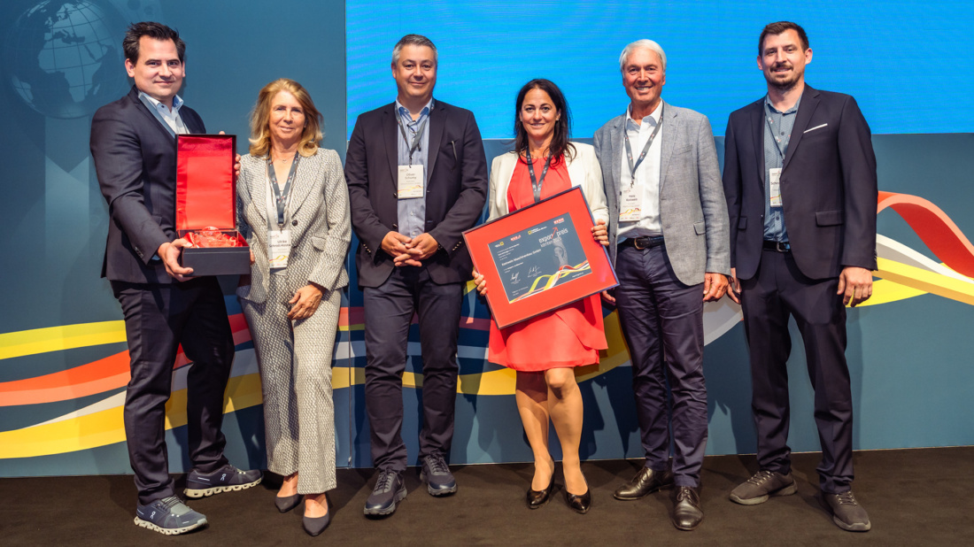 Das Klagenfurter Unternehmen Kostwein Maschinenbau gewann 2025 den Exportpreis in der Kategorie „Großbetriebe“.