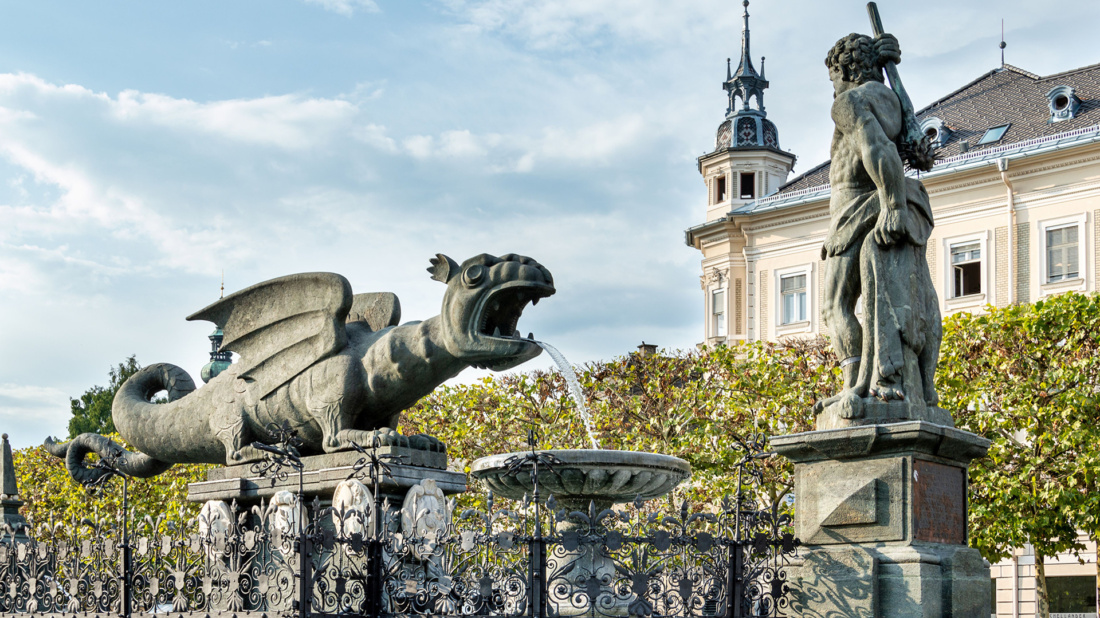 Lindwurm Klagenfurt Neuer Platz