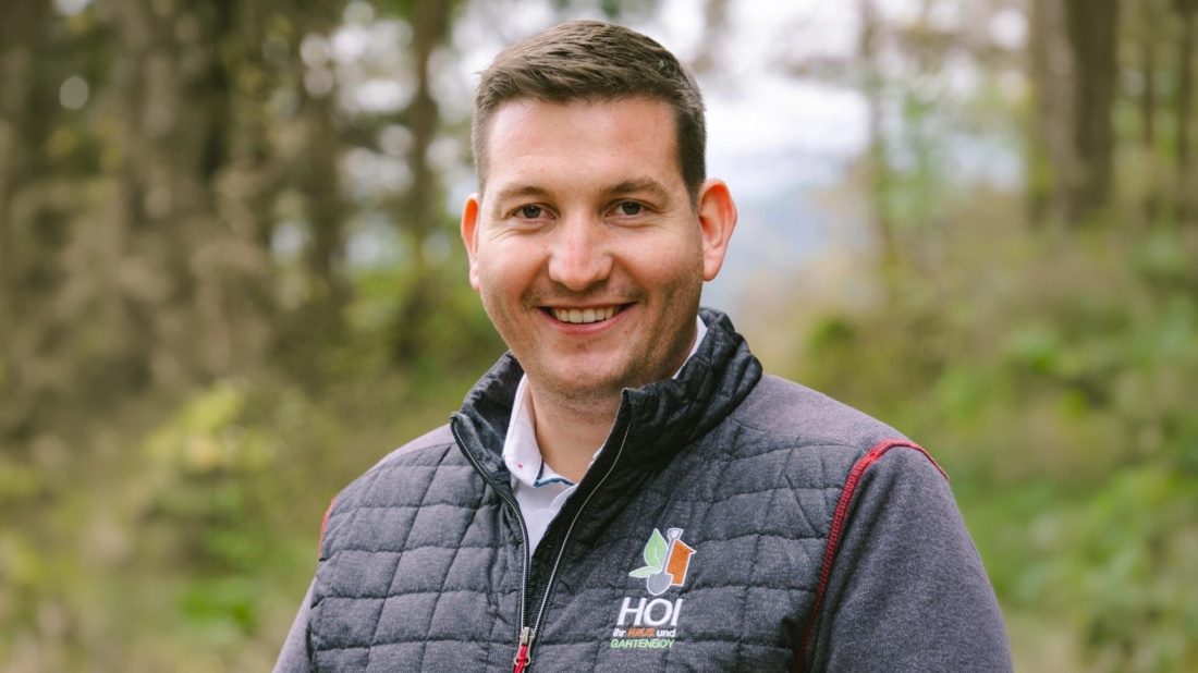 Kevin Grebenjak ist Geschäftsführer der Firma Hoi - ihr Haus und Gartenboy in Eberndorf.