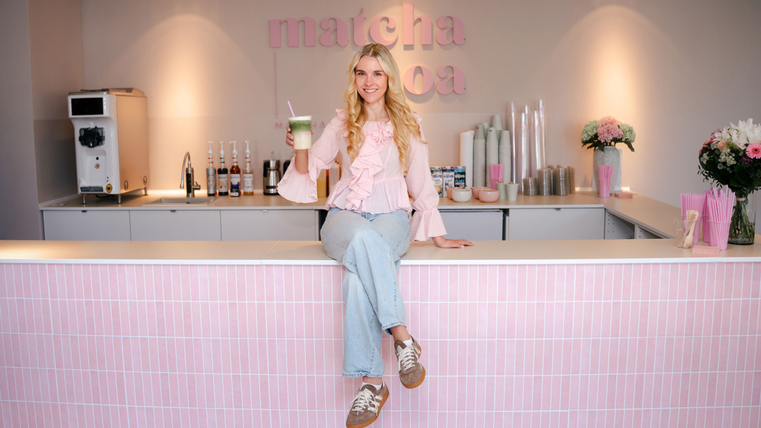 Katja Platzner führt in Velden und in Klagenfurt mit Matcha Moa zwei Matcha-to-go-Lokale.